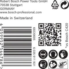  EXPERT C470 Schleifblatt Mehrloch für Exzenterschleifer Bosch EXPERT C470 Schleifpapier Mehrloch für Exzenterschleifer, 150 mm, G 150, 50-tlg., für Exzenterschleifer 12376345