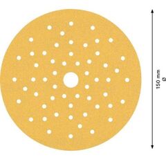  EXPERT C470 Schleifblatt Mehrloch für Exzenterschleifer Bosch EXPERT C470 Schleifpapier Mehrloch für Exzenterschleifer, 150 mm, G 150, 50-tlg., für Exzenterschleifer 12376345