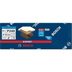  EXPERT C470 Schleifblatt Mehrloch für Exzenterschleifer Bosch EXPERT C470 Schleifpapier Mehrloch für Exzenterschleifer, 150 mm, G 240, 50-tlg., für Exzenterschleifer 12376353