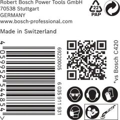  EXPERT C470 Schleifblatt mit 19 Löchern für Trockenbauschleifer Bosch EXPERT C470 Schleifpapier mit 19 Löchern für Trockenbauschleifer, 225 mm, G 60, 25-tlg., für Trockenbauschleifer 12376388