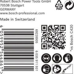  EXPERT C470 Schleifblatt mit 19 Löchern für Trockenbauschleifer Bosch EXPERT C470 Schleifpapier mit 19 Löchern für Trockenbauschleifer, 225 mm, G 80, 25-tlg., für Trockenbauschleifer 12376389