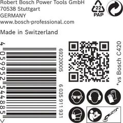  EXPERT C470 Schleifblatt mit 19 Löchern für Trockenbauschleifer Bosch EXPERT C470 Schleifpapier mit 19 Löchern für Trockenbauschleifer, 225 mm, G 120, 25-tlg., für Trockenbauschleifer 12376391