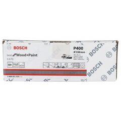  C470 Best for Wood and Paint Schleifpapier für Exzenterschleifer Bosch Schleifblatt C470, 50er-Pack, für Exzenterschleifer 12376434