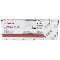 C470 Best for Wood and Paint Schleifpapier für Exzenterschleifer Bosch Schleifblatt C470, 50er-Pack, für Exzenterschleifer 12376440