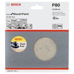  M480 Best for Wood and Paint Schleifnetze für Exzenterschleifer Bosch Schleifblatt, für Exzenterschleifer 12376605