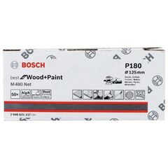  M480 Best for Wood and Paint Schleifnetze für Exzenterschleifer Bosch Schleifblatt, für Exzenterschleifer 12376577