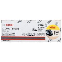  M480 Best for Wood and Paint Schleifnetze für Exzenterschleifer Bosch Schleifblatt, für Exzenterschleifer 12376596
