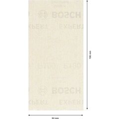  EXPERT M480 Schleifnetze für Schwingschleifer Bosch EXPERT M480 Schleifnetz für Schwingschleifer, 93 x 186 mm, G 100, 10-tlg., für Exzenterschleifer 12375493