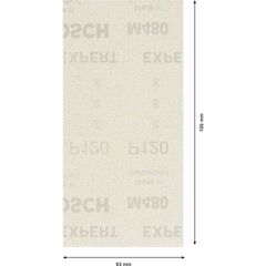  EXPERT M480 Schleifnetze für Schwingschleifer Bosch EXPERT M480 Schleifnetz für Schwingschleifer, 93 x 186 mm, G 120, 50-tlg., für Exzenterschleifer 12375490
