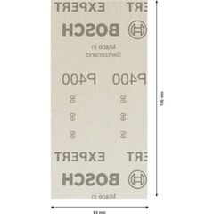  EXPERT M480 Schleifnetze für Schwingschleifer Bosch EXPERT M480 Schleifnetz für Schwingschleifer, 93 x 186 mm, G 400, 50-tlg., für Exzenterschleifer 12375488
