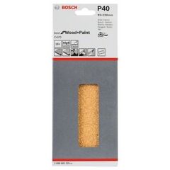  C470 Best for Wood and Paint Schleifpapier für Schwingschleifer Bosch Schleifblatt C470, 10er-Pack, für Exzenterschleifer 12375608