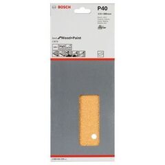  C470 Best for Wood and Paint Schleifpapier für Schwingschleifer Bosch Schleifblatt C470, 10er-Pack, für Exzenterschleifer 12375649