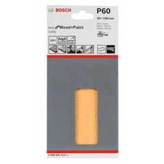  C470 Best for Wood and Paint Schleifpapier für Schwingschleifer Bosch Schleifblatt C470, 10er-Pack, für Exzenterschleifer 12375648