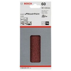  C430 Expert for Wood Schleifpapier für Schwingschleifer Bosch Schleifblatt C430, 10er-Pack, für Exzenterschleifer 12375712