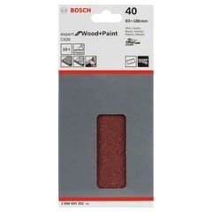  C430 Expert for Wood Schleifpapier für Schwingschleifer Bosch Schleifblatt C430, 10er-Pack, für Exzenterschleifer 12375677