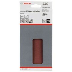  C430 Expert for Wood Schleifpapier für Schwingschleifer Bosch Schleifblatt C430, 10er-Pack, für Exzenterschleifer 12375718