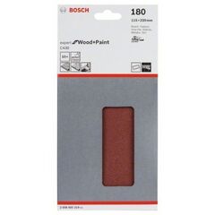 C430 Expert for Wood Schleifpapier für Schwingschleifer Bosch Schleifblatt C430, 10er-Pack, für Exzenterschleifer 12375710