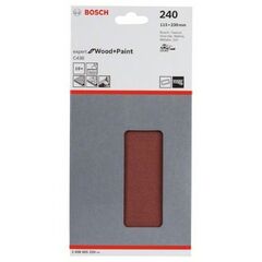  C430 Expert for Wood Schleifpapier für Schwingschleifer Bosch Schleifblatt C430, 10er-Pack, für Exzenterschleifer 12375697