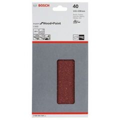  C430 Expert for Wood Schleifpapier für Schwingschleifer Bosch Schleifblatt C430, 10er-Pack, für Exzenterschleifer 12375695