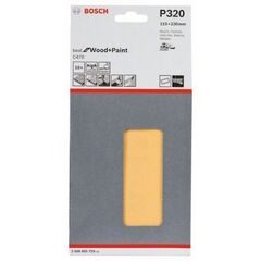  C470 Best for Wood and Paint Schleifpapier für Schwingschleifer Bosch Schleifblatt C470, 10er-Pack, für Exzenterschleifer 12375632