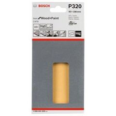  C470 Best for Wood and Paint Schleifpapier für Schwingschleifer Bosch Schleifblatt C470, 10er-Pack, für Exzenterschleifer 12375662