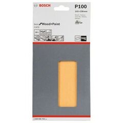  C470 Best for Wood and Paint Schleifpapier für Schwingschleifer Bosch Schleifblatt C470, 10er-Pack, für Exzenterschleifer 12375636