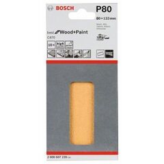  C470 Best for Wood and Paint Schleifpapier für Schwingschleifer Bosch Schleifblatt C470, 10er-Pack, für Exzenterschleifer 12375619