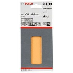  C470 Best for Wood and Paint Schleifpapier für Schwingschleifer Bosch Schleifblatt C470, 10er-Pack, für Exzenterschleifer 12375603