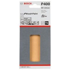  C470 Best for Wood and Paint Schleifpapier für Schwingschleifer Bosch Schleifblatt C470, 10er-Pack, für Exzenterschleifer 12375656