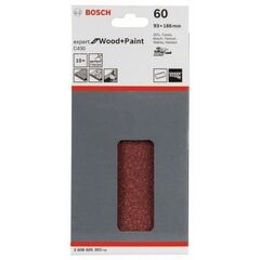  C430 Expert for Wood Schleifpapier für Schwingschleifer Bosch Schleifblatt C430, 10er-Pack, für Exzenterschleifer 12375689