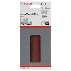  C430 Expert for Wood Schleifpapier für Schwingschleifer Bosch Schleifblatt C430, 10er-Pack, für Exzenterschleifer 12375698