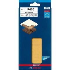  EXPERT C470 Schleifblatt mit 8 Löchern für Schwingschleifer Bosch EXPERT C470 Schleifpapier mit 8 Löchern für Schwingschleifer, 93 x 186 mm, G 400, 10-tlg., für Exzenterschleifer 12375548