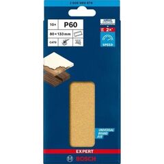  EXPERT C470 Schleifblatt mit 8 Löchern für Schwingschleifer Bosch EXPERT C470 Schleifpapier mit 8 Löchern für Schwingschleifer, 80 x 133 mm, G 60, 10-tlg., für Exzenterschleifer 12375556