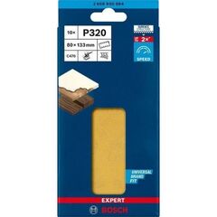  EXPERT C470 Schleifblatt mit 8 Löchern für Schwingschleifer Bosch EXPERT C470 Schleifpapier mit 8 Löchern für Schwingschleifer, 80 x 133 mm, G 320, 10-tlg., für Exzenterschleifer 12375553