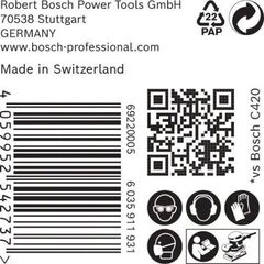  EXPERT C470 Schleifblatt mit 8 Löchern für Schwingschleifer Bosch EXPERT C470 Schleifpapier mit 8 Löchern für Schwingschleifer, 93 x 186 mm, G 40, 50-tlg., für Exzenterschleifer 12375563