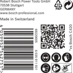  EXPERT C470 Schleifblatt mit 8 Löchern für Schwingschleifer Bosch EXPERT C470 Schleifpapier mit 8 Löchern für Schwingschleifer, 93 x 186 mm, G 80, 50-tlg., für Exzenterschleifer 12375565