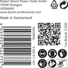  EXPERT C470 Schleifblatt mit 8 Löchern für Schwingschleifer Bosch EXPERT C470 Schleifpapier mit 8 Löchern für Schwingschleifer, 93 x 186 mm, G 120, 50-tlg., für Exzenterschleifer 12375536