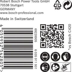 EXPERT C470 Schleifblatt mit 14 Löchern für Schwingschleifer Bosch EXPERT C470 Schleifpapier mit 14 Löchern für Schwingschleifer, 115 x 230 mm, G 40, 50-tlg., für Exzenterschleifer 12375591