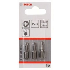  Extra Hard Schrauberbits Pozidriv Bosch Schrauberbit Extra-Hart, für Bohrmaschinen 12376862
