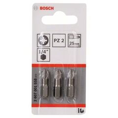  Extra Hard Schrauberbits Pozidriv Bosch Schrauberbit Extra-Hart, für Bohrmaschinen 12376888