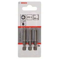  Extra Hard Schrauberbits Pozidriv Bosch Schrauberbit Extra-Hart, für Bohrmaschinen 12376880