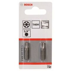  Extra Hard Schrauberbits Security-Torx® Bosch T40H Security-Torx-Schrauberbit Extra-Hart, für Bohrmaschinen 12376978