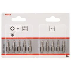  Extra Hard Schrauberbits Pozidriv Bosch Schrauberbit Extra-Hart, für Bohrmaschinen 12376865