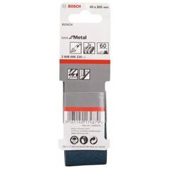  X450 Expert for Metal Schleifbänder für Bandschleifer Bosch 3-tlg. Schleifband-Set X450, für Bandschleifer 12376722