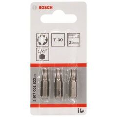  Extra Hard Schrauberbits Torx® Bosch Schrauberbit Extra-Hart, für Bohrmaschinen 12376944