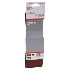  X440 Best for Wood and Paint Schleifbänder für Bandschleifer Bosch 3-tlg. Schleifband-Set X440, für Bandschleifer 12376701