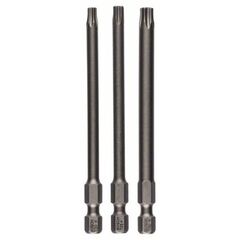  Extra Hard Schrauberbitpacks, Torx Bosch 3-tlg. Schrauberbit-Set Extra-Hart, für Bohrmaschinen 12376994
