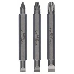  Extra Hard Schrauberbitpacks mit Doppelklinge, verschiedenes Bosch 3-tlg. Doppelklingen-Set, für Bohrmaschinen 12377004