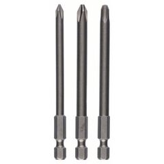  Extra Hard Schrauberbitpacks, Phillips Bosch 3-tlg. Schrauberbit-Set Extra-Hart, für Bohrmaschinen 12376985