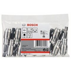  Universal Bit-Halter, One-Click-Funktion Bosch Universalhalter One-Click Funktion, 10pc, für Bohrmaschinen 12376805